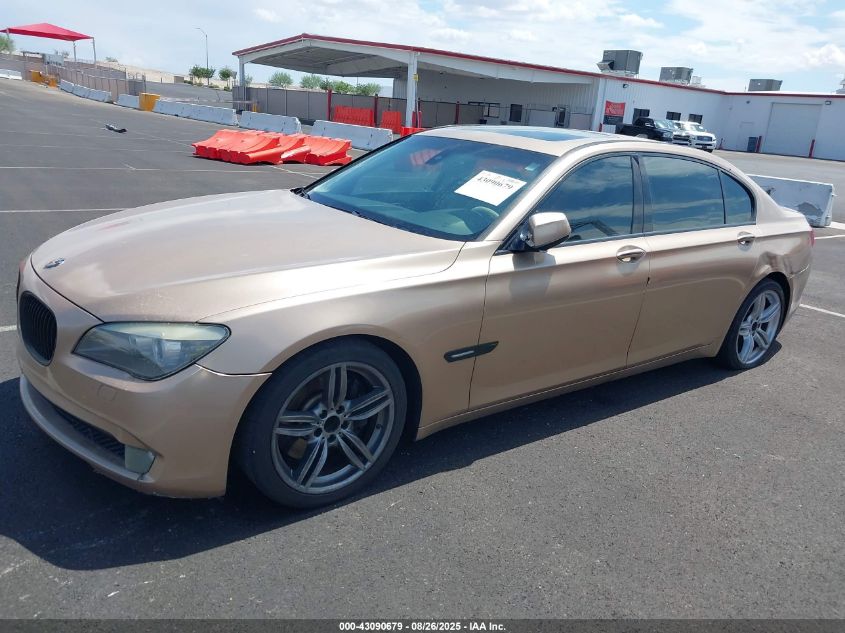 2009 BMW 750Li VIN: WBAKB83519CY60376 Lot: 43090679
