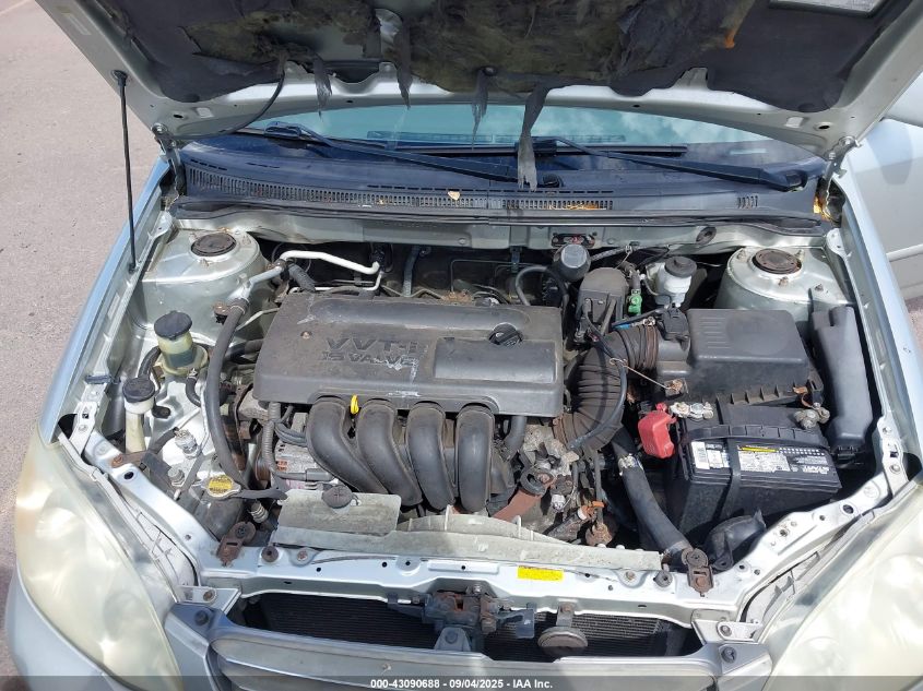 2004 Toyota Corolla Le VIN: JTDBR32E942035042 Lot: 43090688