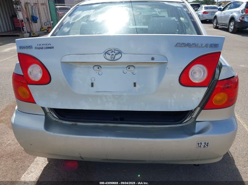 2004 Toyota Corolla Le VIN: JTDBR32E942035042 Lot: 43090688