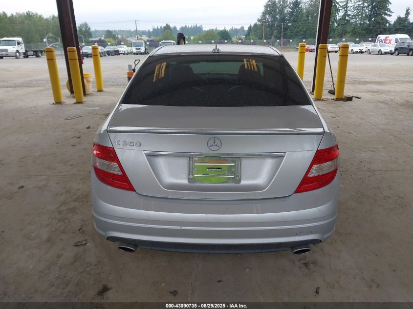 2008 Mercedes-Benz C 350 Sport VIN: WDDGF56X68F012232 Lot: 43090735