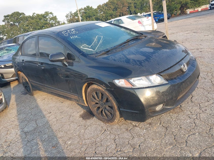 2HGFA16889H345751 2009 Honda Civic Ex auction photo 1