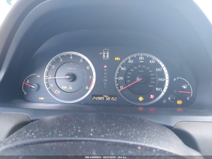 2009 Honda Accord 2.4 Ex VIN: 1HGCP26729A095260 Lot: 43090953