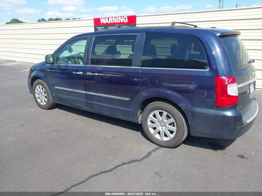 Vin: 2c4rc1bg8fr619829, lot: 43585252, chrysler town & country touring 20153