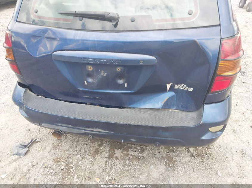 2006 Pontiac Vibe VIN: 5Y2SL65876Z400384 Lot: 43090984