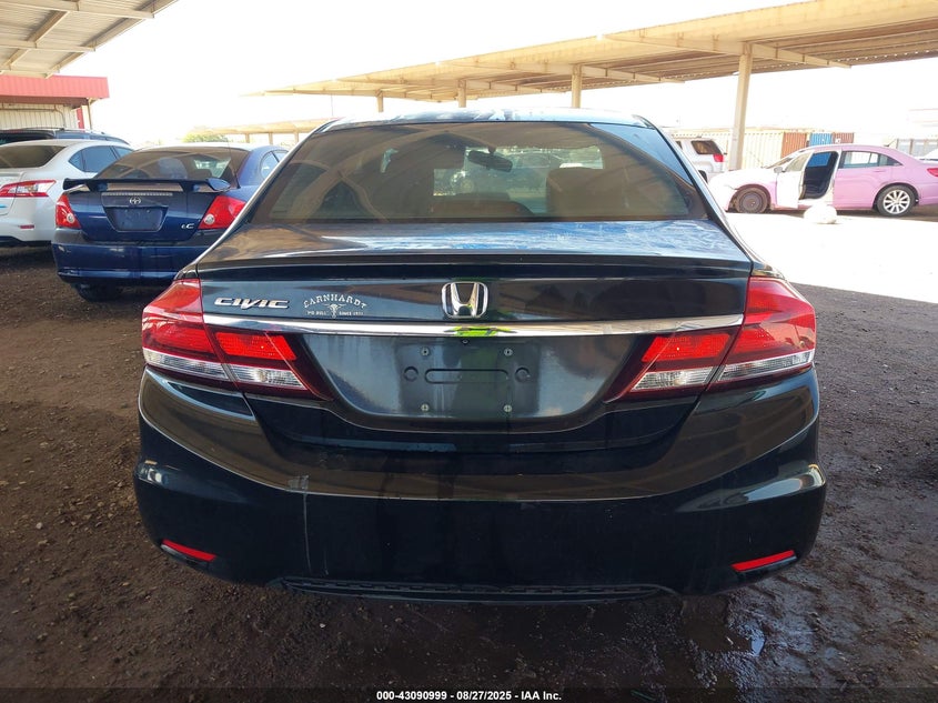 2014 Honda Civic Lx VIN: 2HGFB2F57EH512409 Lot: 43090999