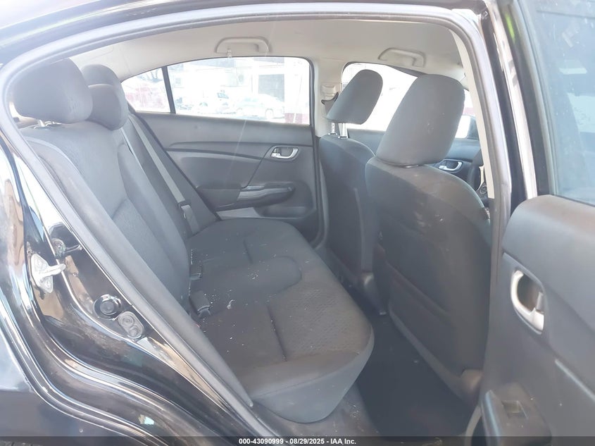 2014 Honda Civic Lx VIN: 2HGFB2F57EH512409 Lot: 43090999