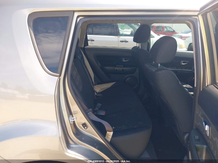 2012 Kia Soul + VIN: KNDJT2A64C7438042 Lot: 43091013