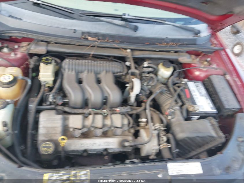 2006 Ford Five Hundred Limited VIN: 1FAHP28186G138673 Lot: 43091026