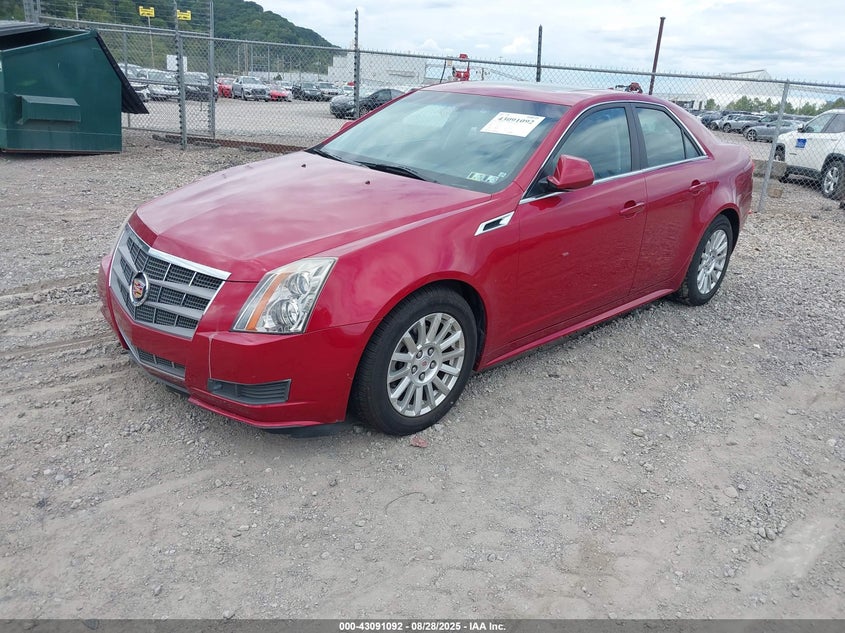 Vin: 1g6dc5ey2b0135992, lot: 43585361, cadillac cts standard 20112