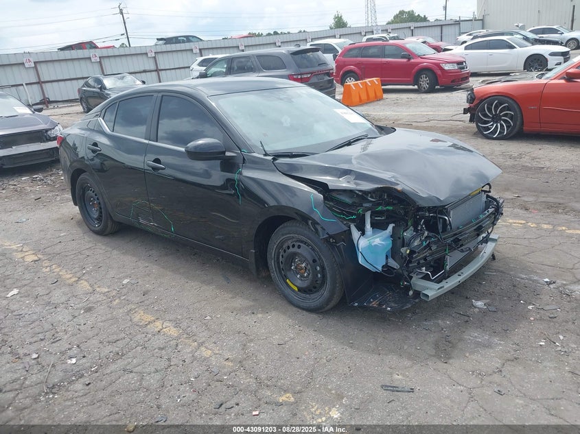 3N1AB8BV0SY327418 2025 Nissan Sentra S auction photo 1