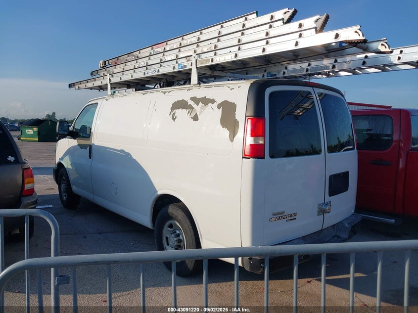 Vin: 1gczgfaa6a1162613, lot: 43585489, chevrolet express 2500 work van 20103