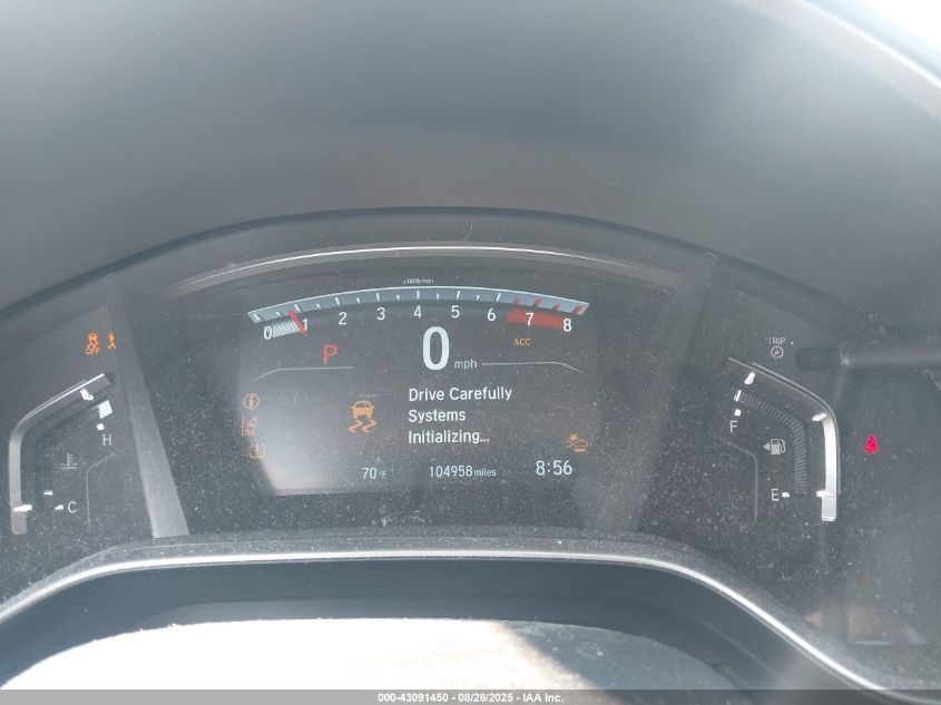 2017 Honda Cr-V Ex-L/Ex-L Navi VIN: 5J6RW2H88HL009450 Lot: 43091450