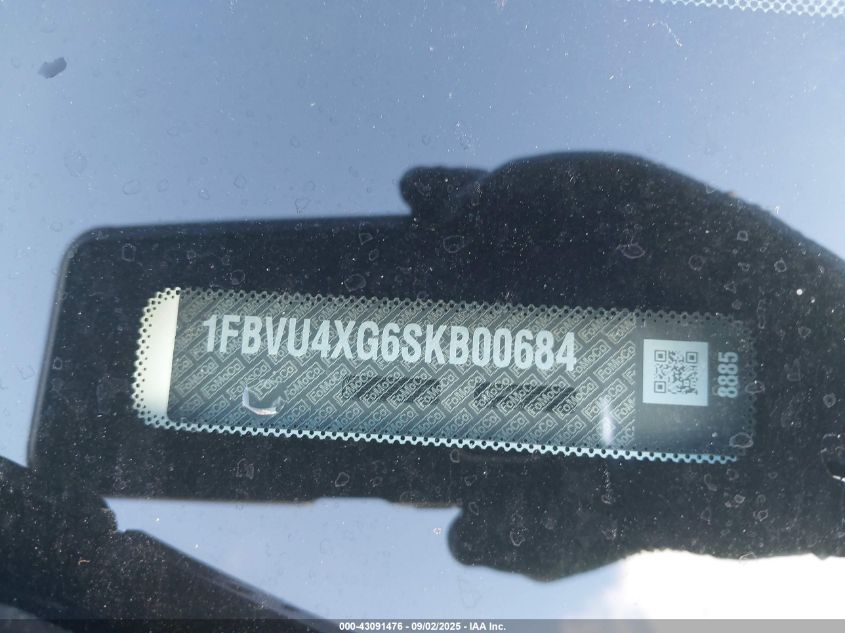 2025 Ford Transit-350 Passenger Van Xlt VIN: 1FBVU4XG6SKB00684 Lot: 43091476