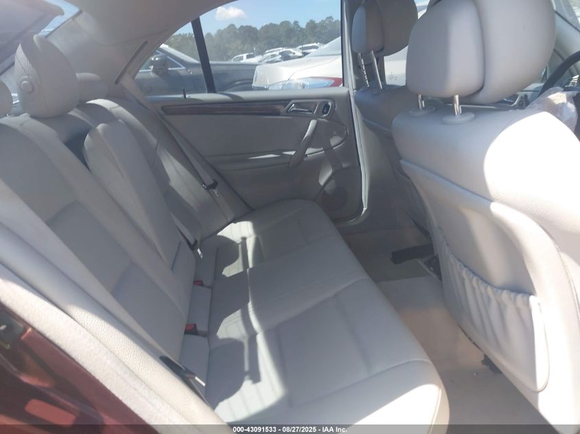 2007 Mercedes-Benz C 230 Sport VIN: WDBRF52H87F917019 Lot: 43091533