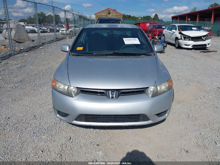 2006 Honda Civic Lx VIN: 2HGFG12656H557991 Lot: 43091566