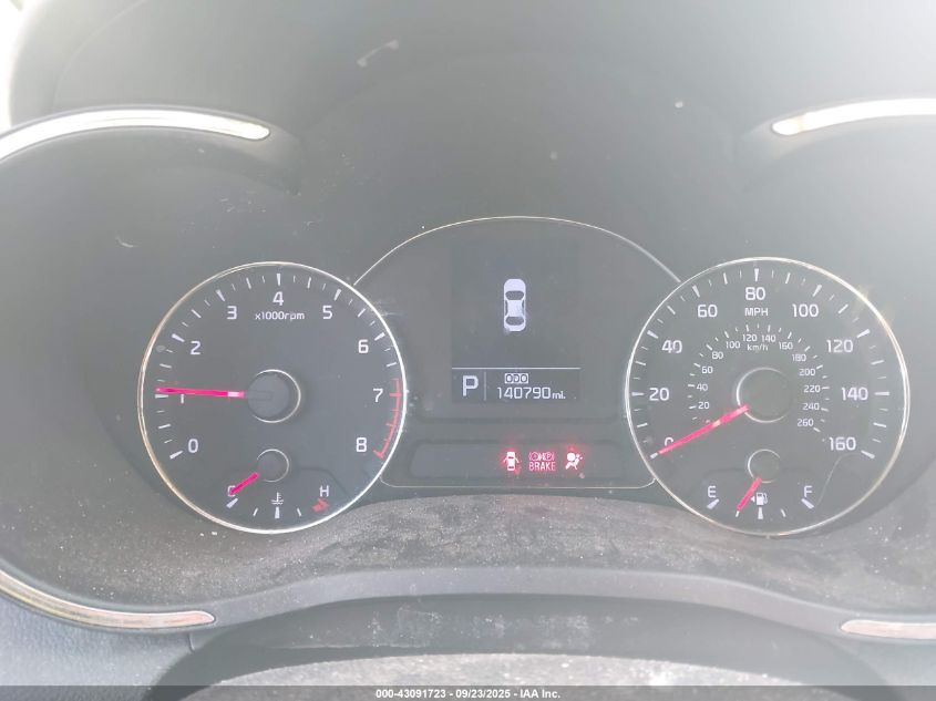 2016 Kia Forte Ex VIN: KNAFZ4A8XG5547444 Lot: 43091723