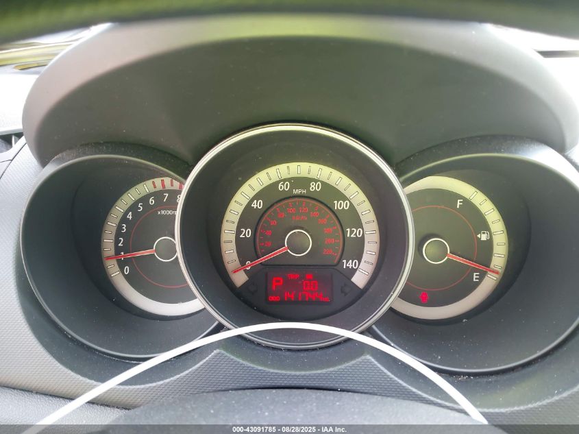 2010 Kia Forte VIN: KNASU4A27A5049333 Lot: 43091785