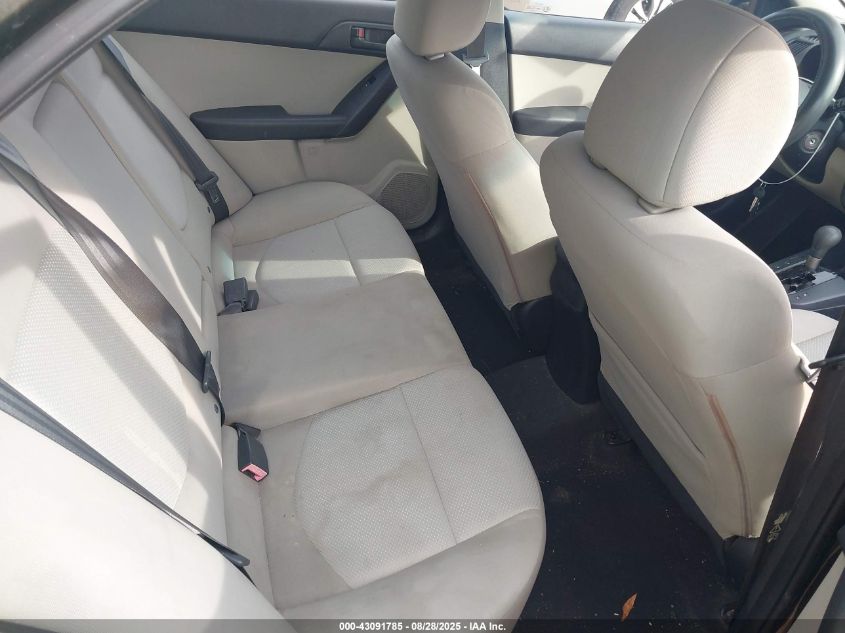 2010 Kia Forte VIN: KNASU4A27A5049333 Lot: 43091785