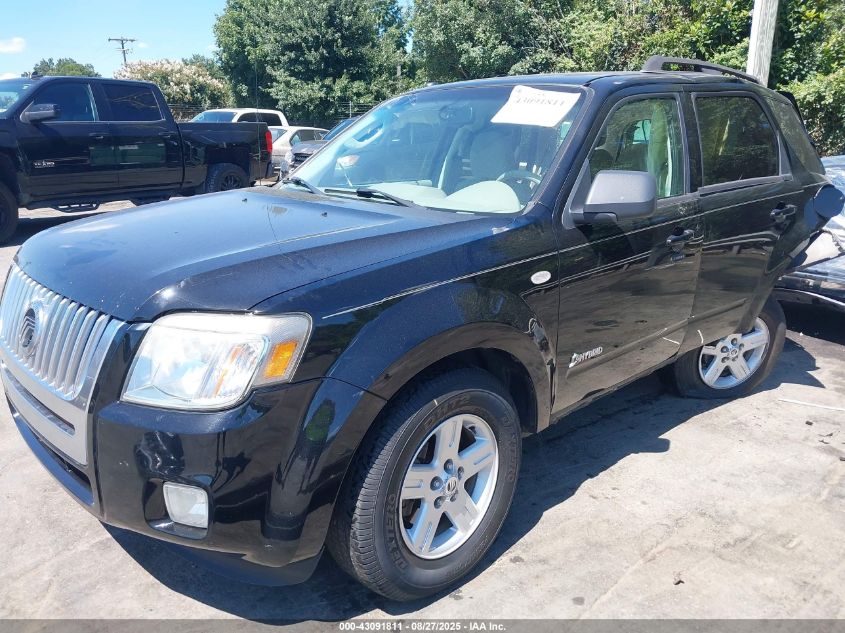 2009 Mercury Mariner Hybrid black other hybrid 4M2CU29359KJ17577 photo #3