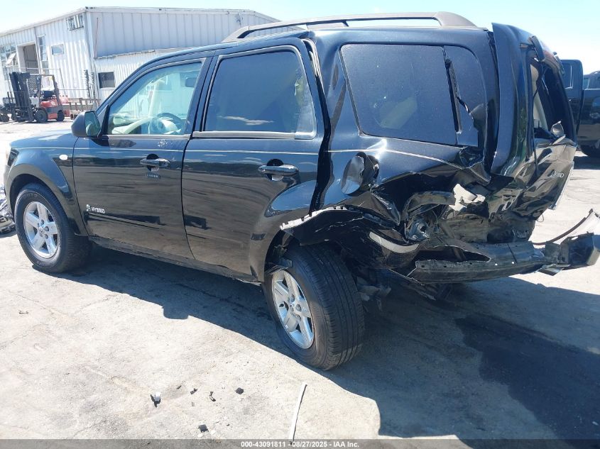 2009 Mercury Mariner Hybrid black other hybrid 4M2CU29359KJ17577 photo #4