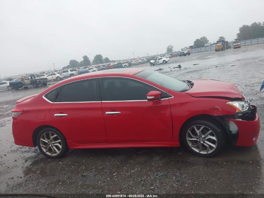 2015 Nissan Sentra Sr VIN: 3N1AB7AP1FY220039 Lot: 43091874