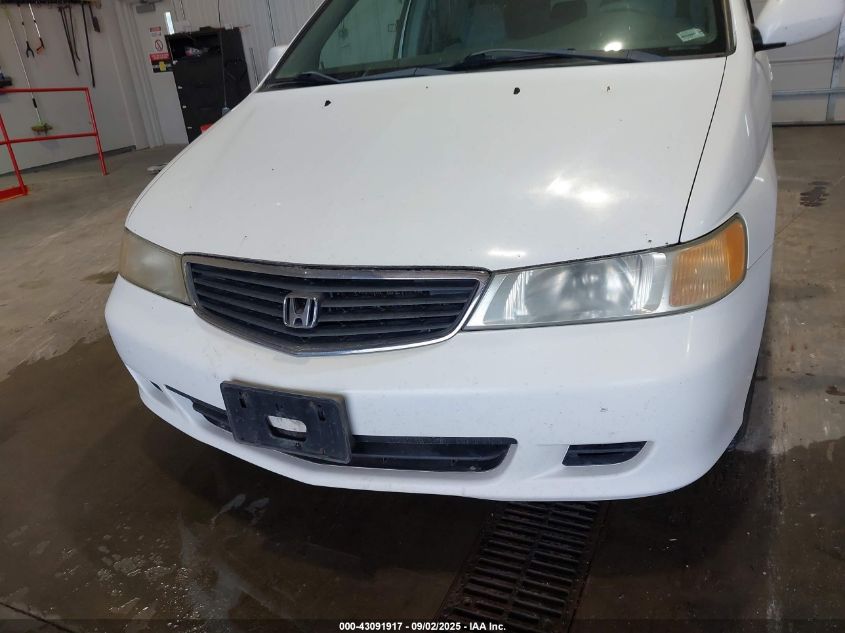 2001 Honda Odyssey Ex VIN: 2HKRL186X1H615866 Lot: 43091917