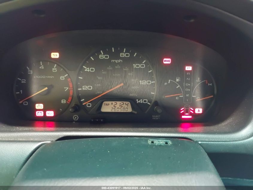 2001 Honda Odyssey Ex VIN: 2HKRL186X1H615866 Lot: 43091917