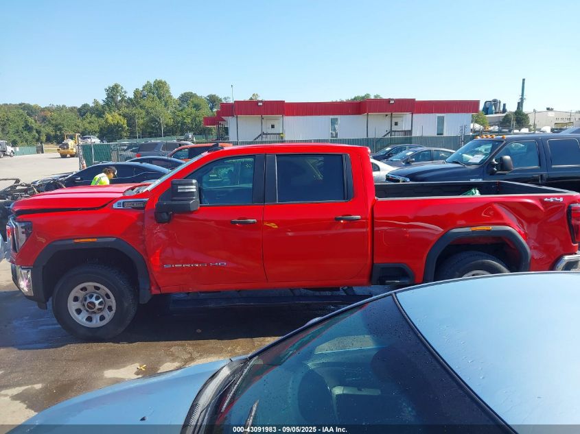 2024 GMC Sierra 2500Hd 4Wd Standard Bed Pro VIN: 1GT49LE79RF393683 Lot: 43091983