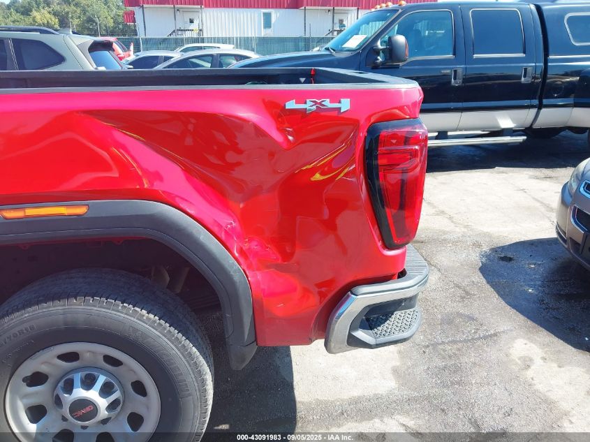2024 GMC Sierra 2500Hd 4Wd Standard Bed Pro VIN: 1GT49LE79RF393683 Lot: 43091983