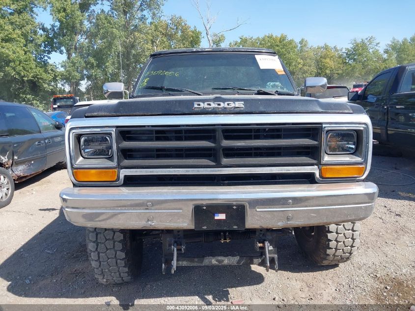 DODGE W-SERIES 1990 1B7KM26Z7LS621601 Photo 12