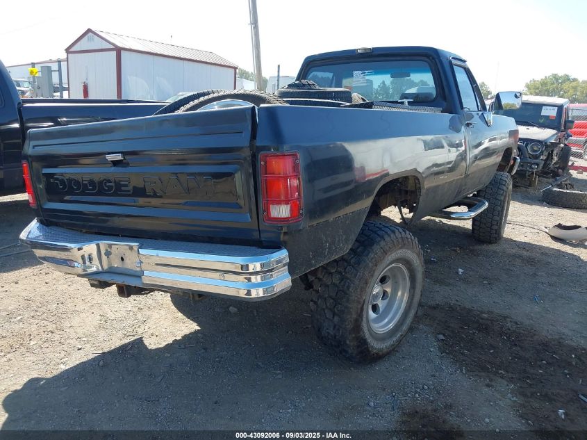 DODGE W-SERIES 1990 1B7KM26Z7LS621601 Photo 4