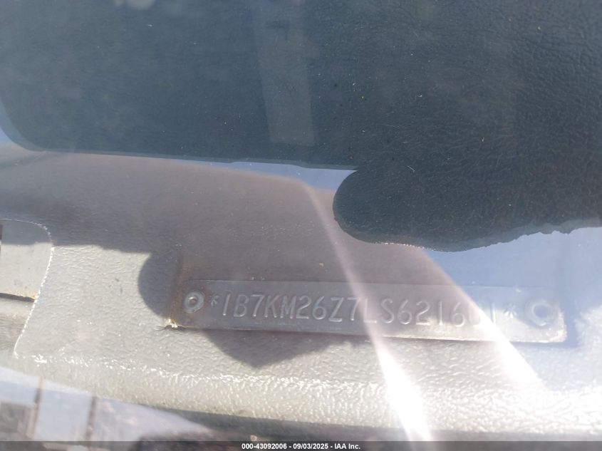 DODGE W-SERIES 1990 1B7KM26Z7LS621601 Photo 9