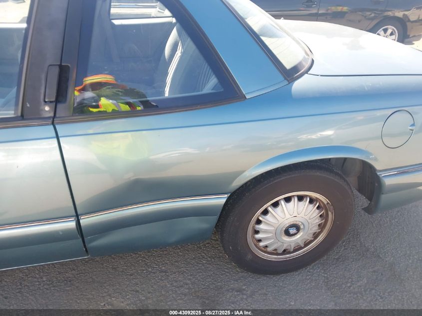 1995 Buick Regal Custom/Gran Sport VIN: 2G4WB12L3S1466316 Lot: 43092025