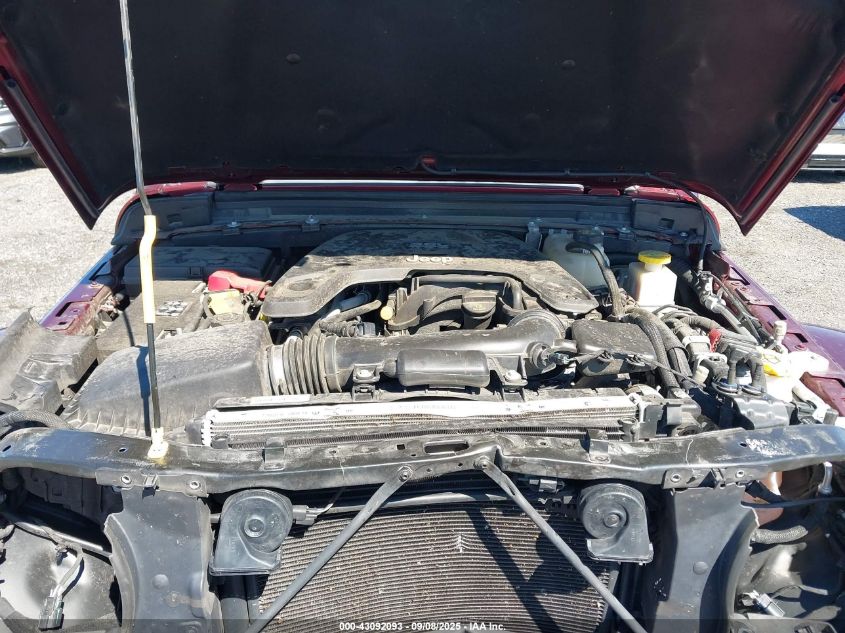 2021 Jeep Gladiator High Altitude 4X4 VIN: 1C6HJTFG9ML617611 Lot: 43092093