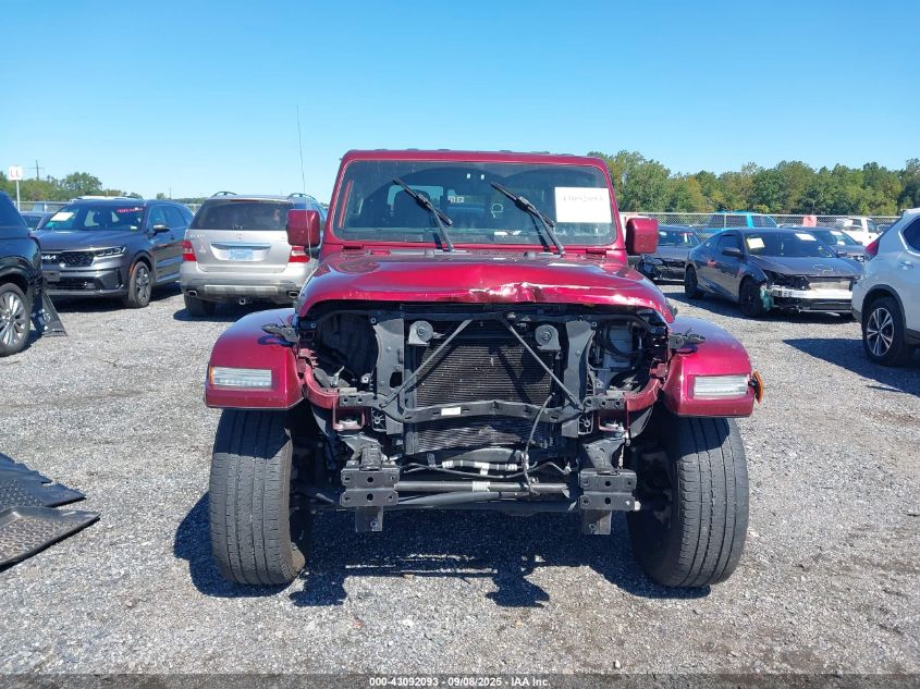 2021 Jeep Gladiator High Altitude 4X4 VIN: 1C6HJTFG9ML617611 Lot: 43092093