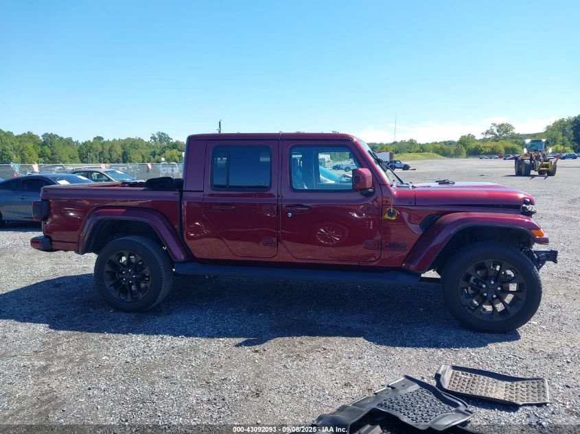 2021 Jeep Gladiator High Altitude 4X4 VIN: 1C6HJTFG9ML617611 Lot: 43092093