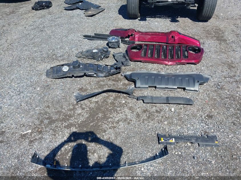 2021 Jeep Gladiator High Altitude 4X4 VIN: 1C6HJTFG9ML617611 Lot: 43092093