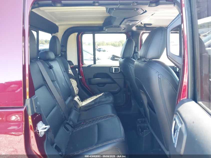 2021 Jeep Gladiator High Altitude 4X4 VIN: 1C6HJTFG9ML617611 Lot: 43092093