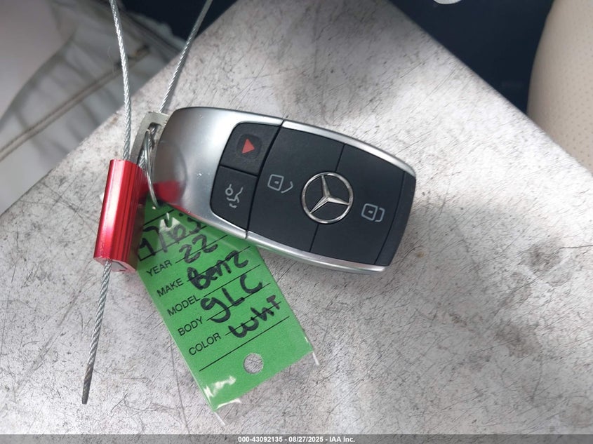 2022 MERCEDES-BENZ GLC 300 SUV - W1N0G8DBXNG119915