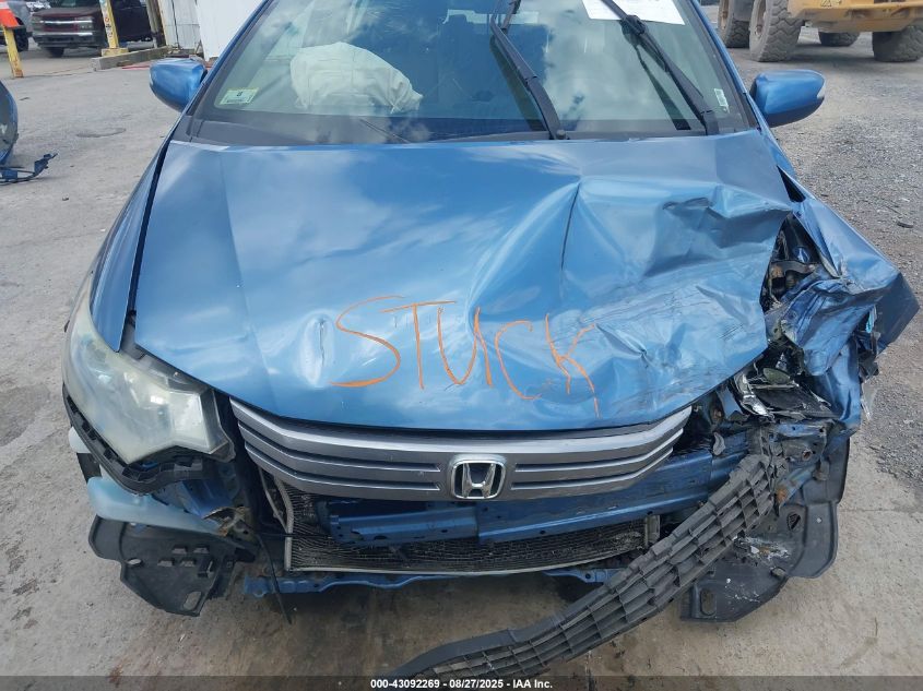 2010 Honda Insight Ex VIN: JHMZE2H78AS024511 Lot: 43092269