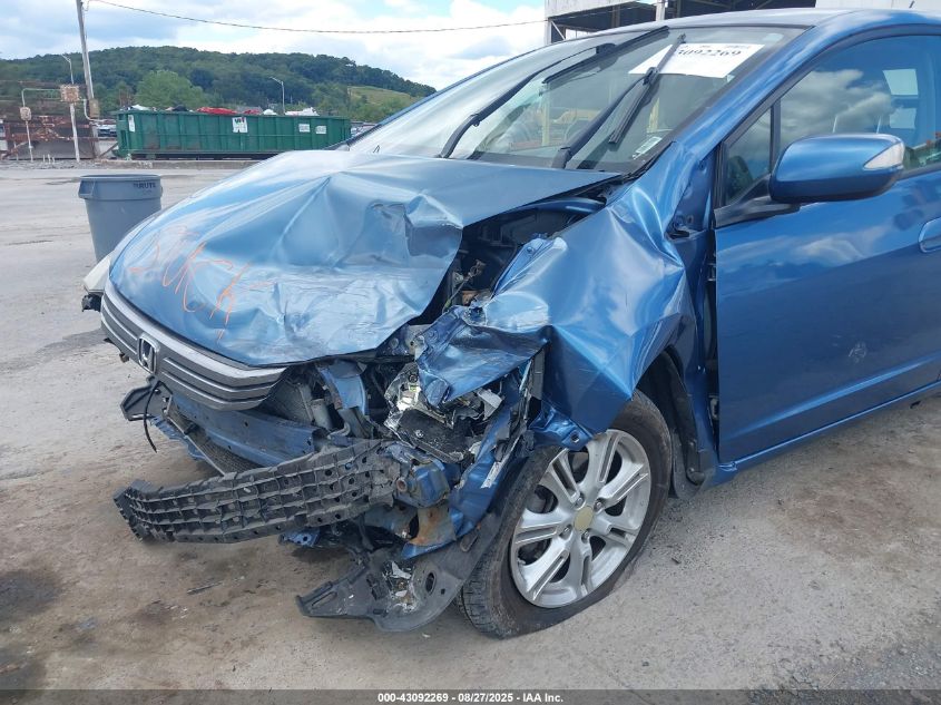 2010 Honda Insight Ex VIN: JHMZE2H78AS024511 Lot: 43092269