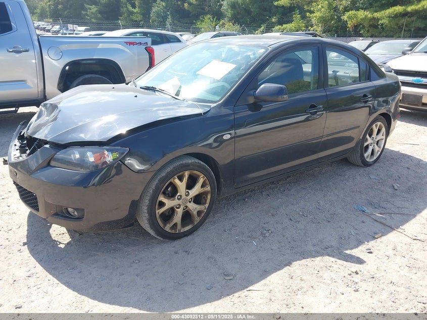2008 Mazda Mazda3 I Touring Value JM1BK32F781129686 photo #3