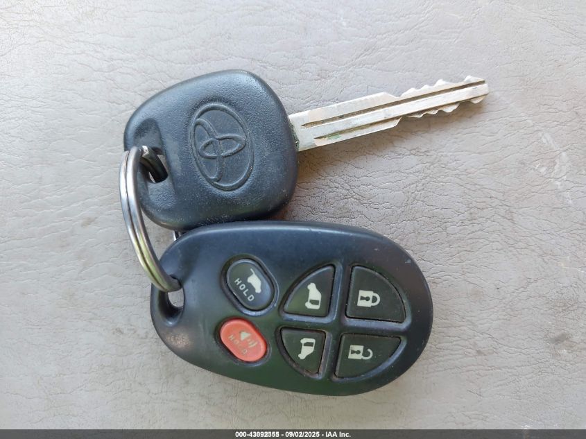 2008 Toyota Sienna Limited VIN: 5TDBK22C78S009003 Lot: 43092355