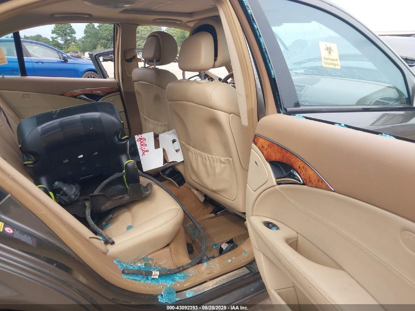 2008 Mercedes-Benz E 350 VIN: WDBUF56X08B343746 Lot: 43092393