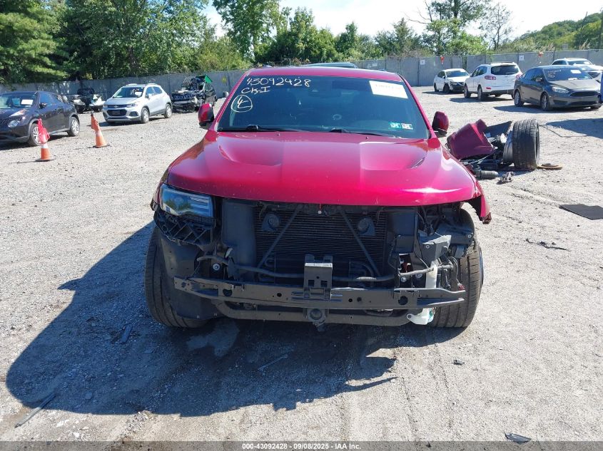 2015 Jeep Grand Cherokee Srt VIN: 1C4RJFDJ3FC925244 Lot: 43092428