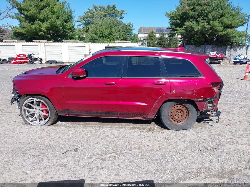 2015 Jeep Grand Cherokee Srt VIN: 1C4RJFDJ3FC925244 Lot: 43092428