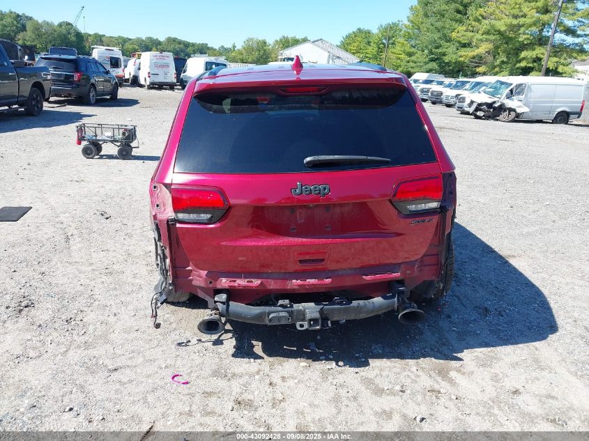 2015 Jeep Grand Cherokee Srt VIN: 1C4RJFDJ3FC925244 Lot: 43092428