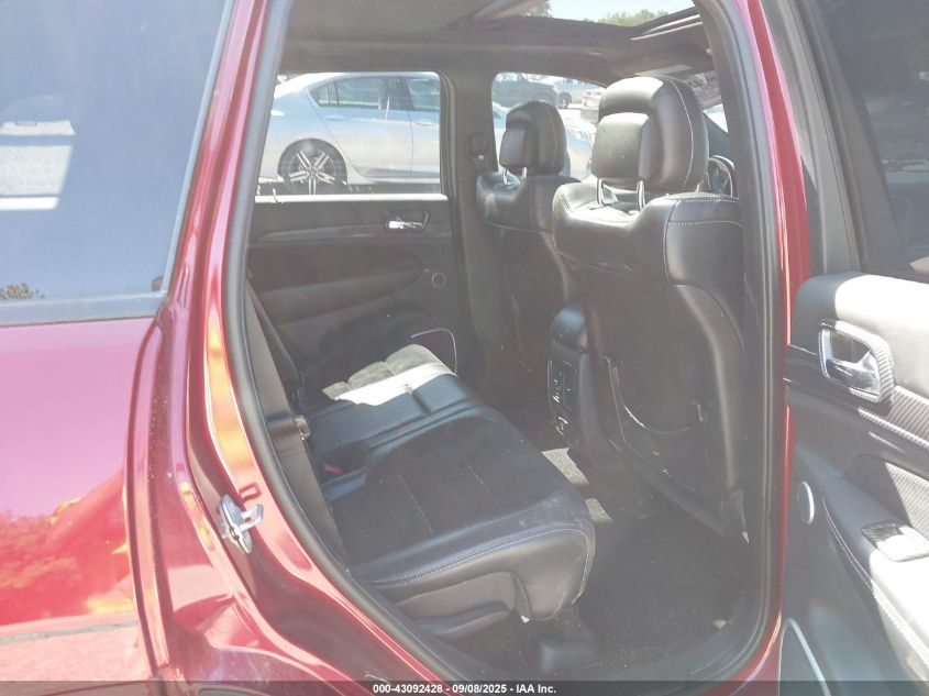 2015 Jeep Grand Cherokee Srt VIN: 1C4RJFDJ3FC925244 Lot: 43092428