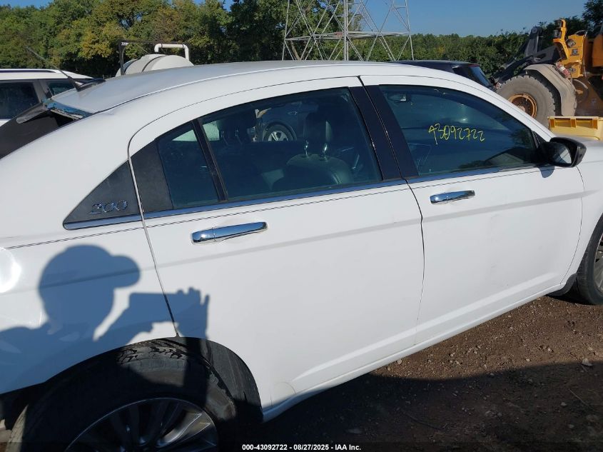 2012 Chrysler 200 Limited VIN: 1C3CCBCBXCN242075 Lot: 43092722