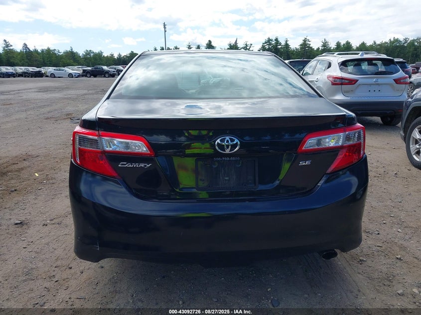2014 TOYOTA CAMRY SE - 4T1BF1FK9EU472781